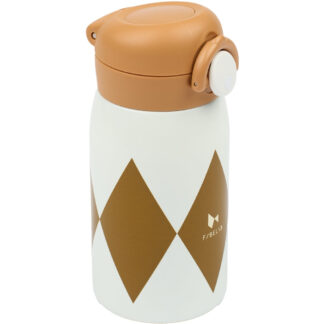 Luxkids Aps Vaikiška termo gertuvė FABELAB Harlekin Wood Thrush 320 ml