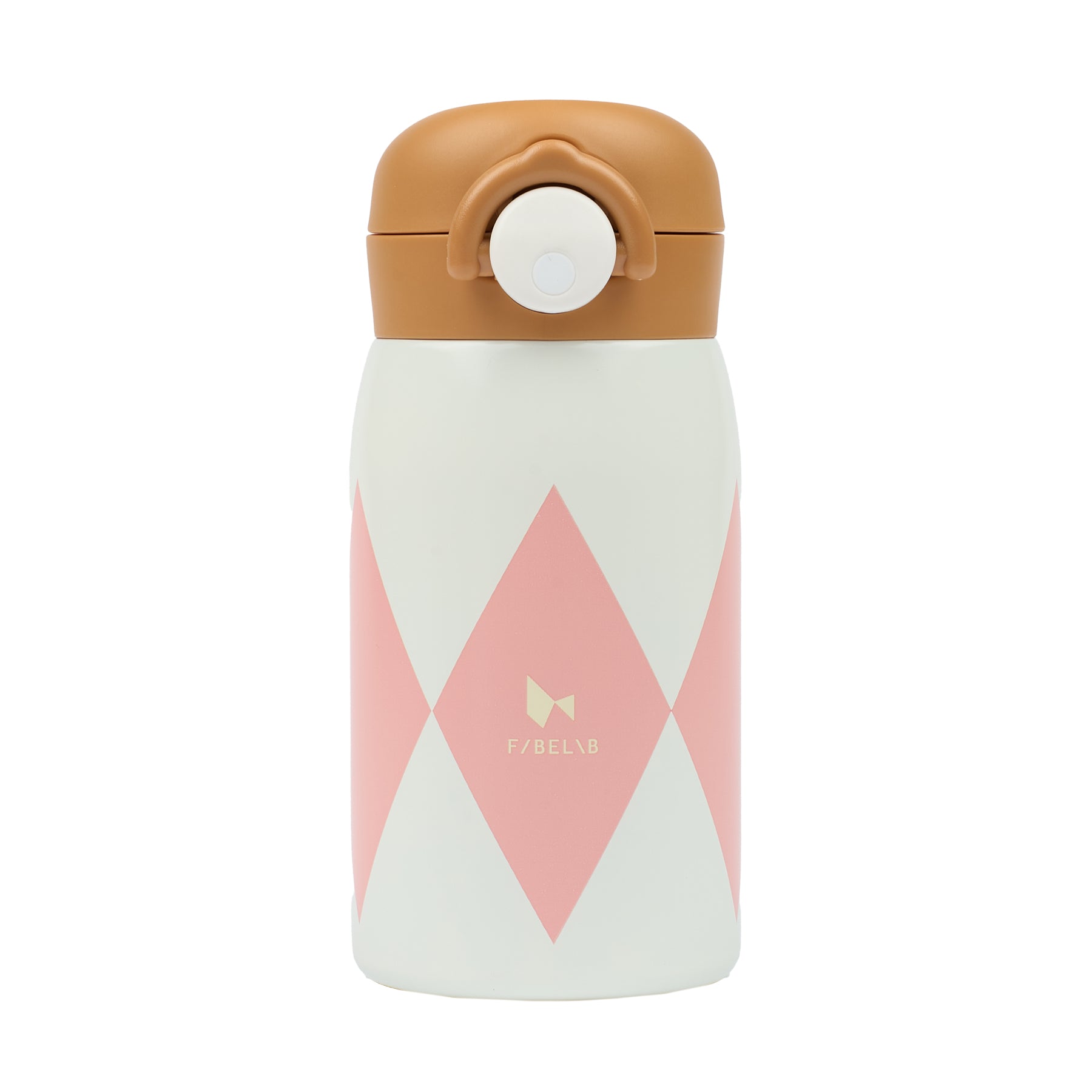 Luxkids Aps Vaikiška termo gertuvė FABELAB Harlekin Rose 320 ml - Image 2
