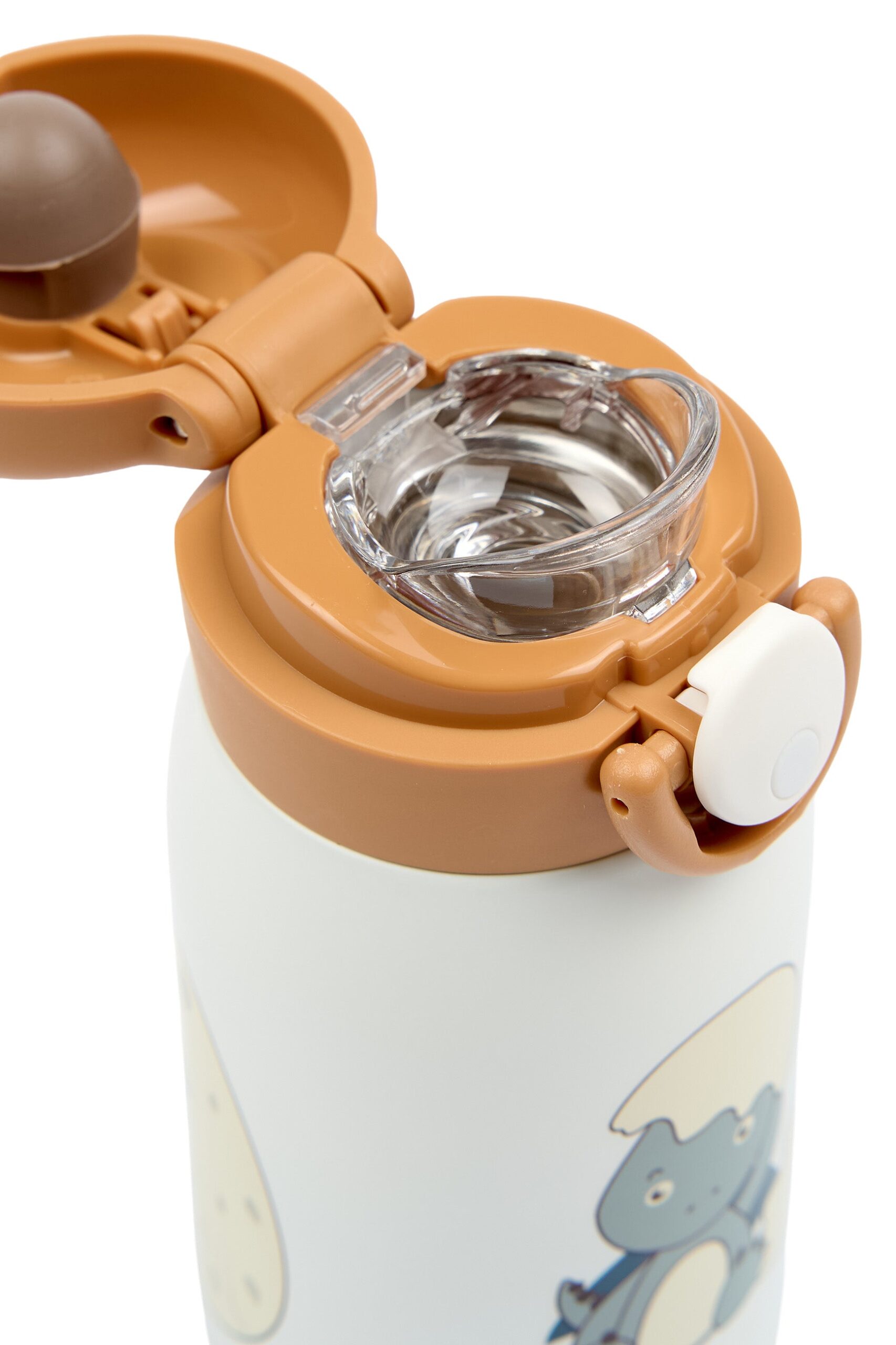 Luxkids Aps Vaikiška termo gertuvė FABELAB DINOLAND BLUE 320 ml - Image 3