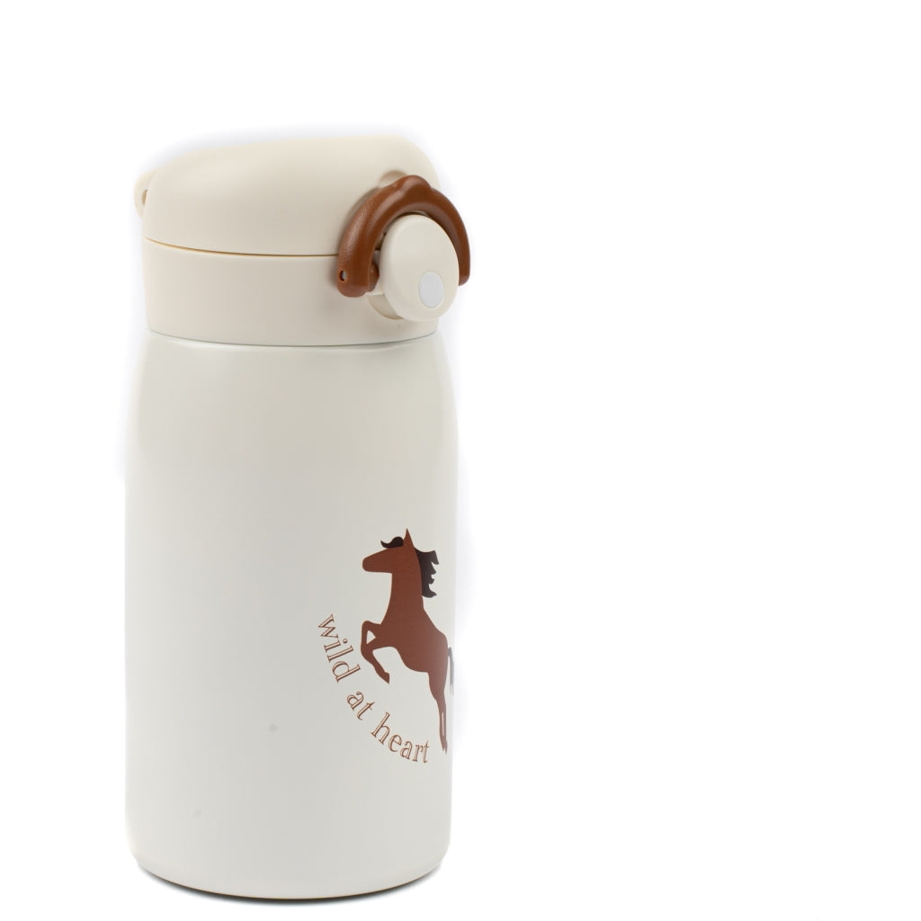 Luxkids Aps Vaikiška termo gertuvė FABELAB Laukis Žirgas 320 ml