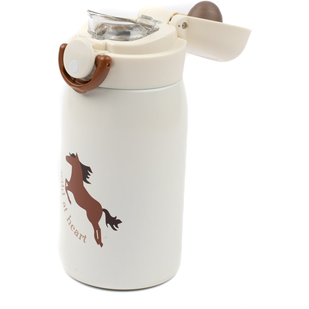 Luxkids Aps Vaikiška termo gertuvė FABELAB Laukis Žirgas 320 ml - Image 3