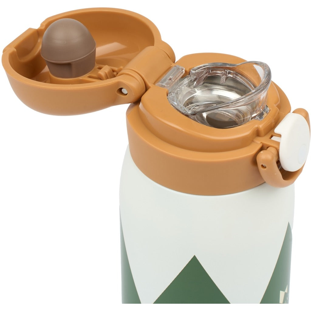 Luxkids Aps Vaikiška termo gertuvė FABELAB Harlekin Green 320 ml - Image 3