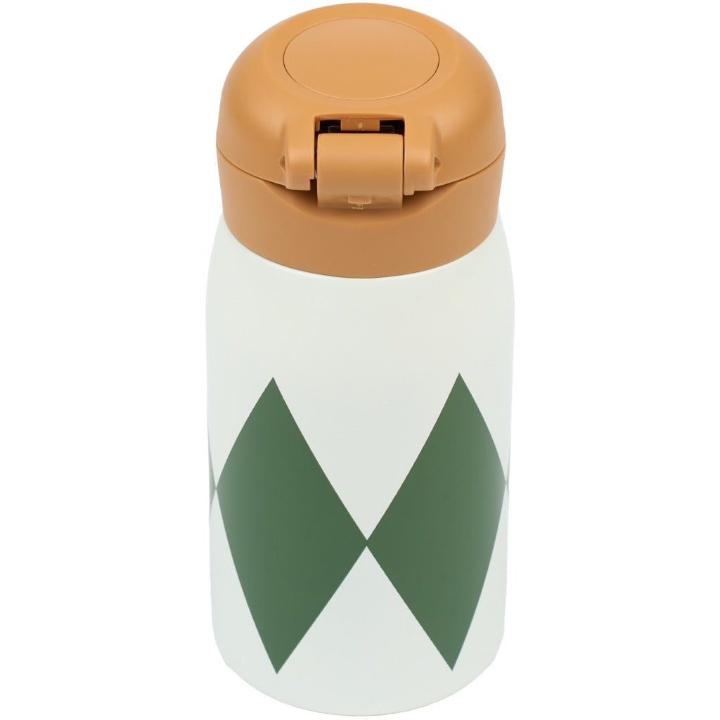 Luxkids Aps Vaikiška termo gertuvė FABELAB Harlekin Green 320 ml - Image 6