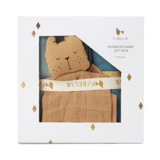Luxkids Aps Naujagimio dovanų rinkinys 100% organinė medvilnė - FABELAB Cottage Blue Mix