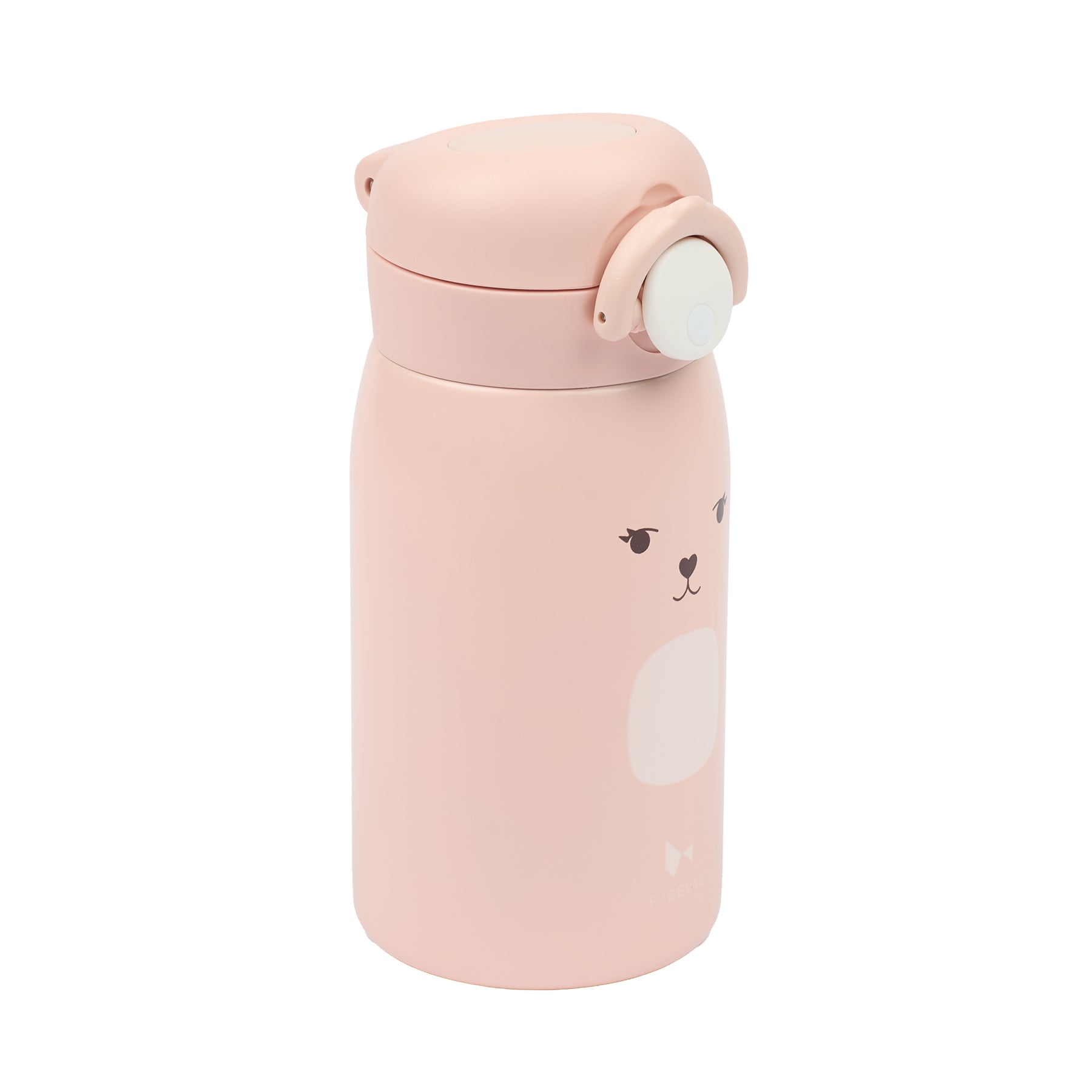 Luxkids Aps Vaikiška termo gertuvė FABELAB Zuikis Rose 320 ml - Image 4