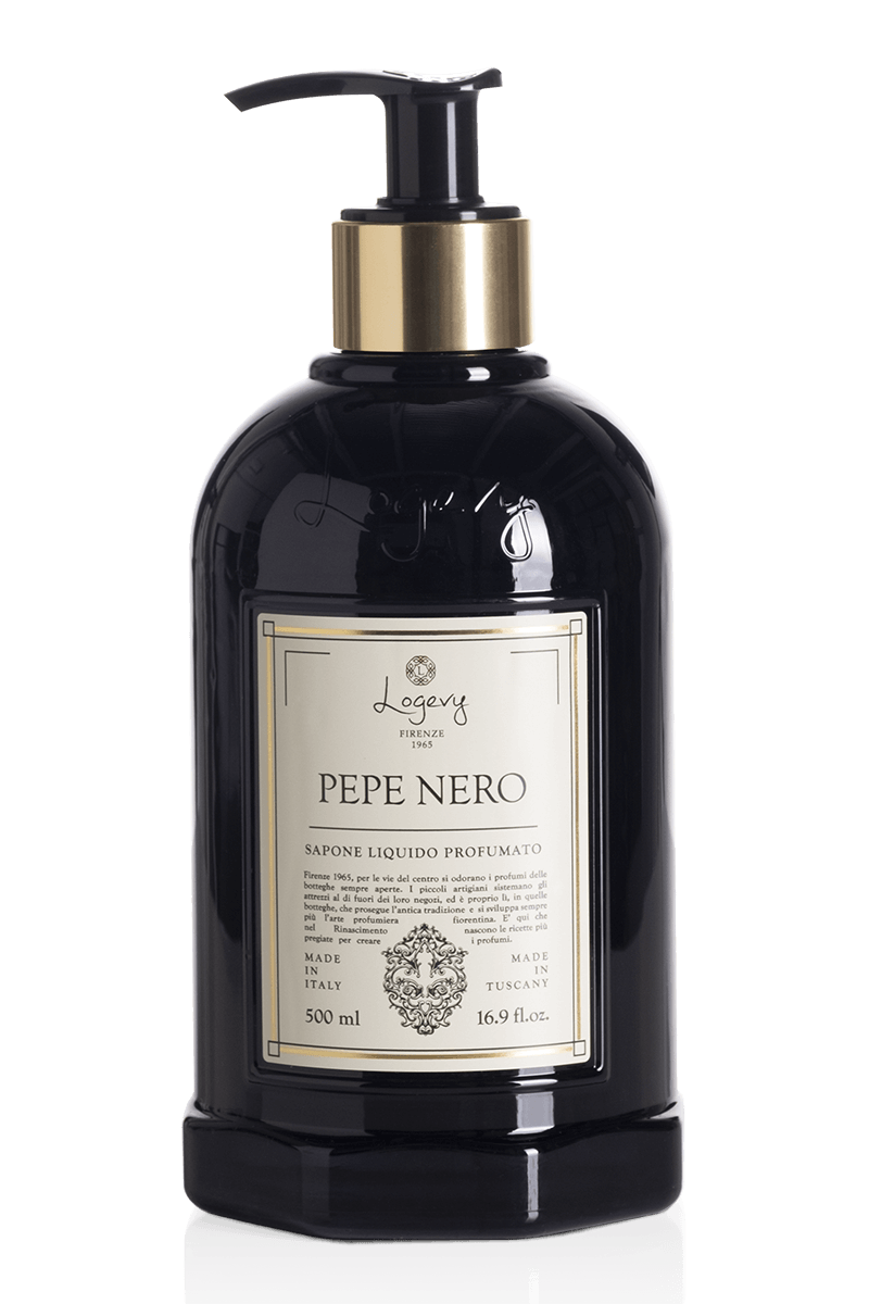 Logevy Firenze 1965 „PEPE NERO“ - Itališkas parfumuotas skystas muilas 500ml